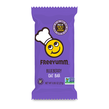 FreeYumm Blueberry Oat Bars